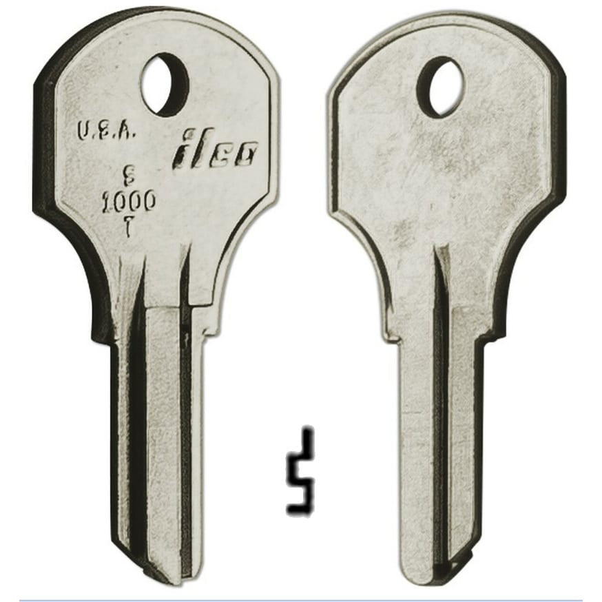 S1000T 10/Pack ILCO | High-Quality Key Blanks