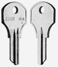 ILCO S1000V / CO68 Key Blanks – 10 Pack | Brass Key Blanks for Furniture, Toolbox, Alarm, RV & Marine Locks