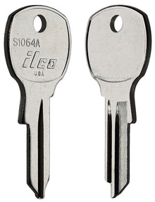 S1064A Key Blank – Furniture & Mailbox Key Blank – 10/Pack ILCO | Durable Key Blanks for Secure Locking