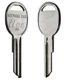ILCO S1970AM / RA3 Key Blanks – 10 Pack | Construction, Equipment, and Vehicle Key Blank | Compatible with AMC, Jeep, Freightliner, International, Case & More