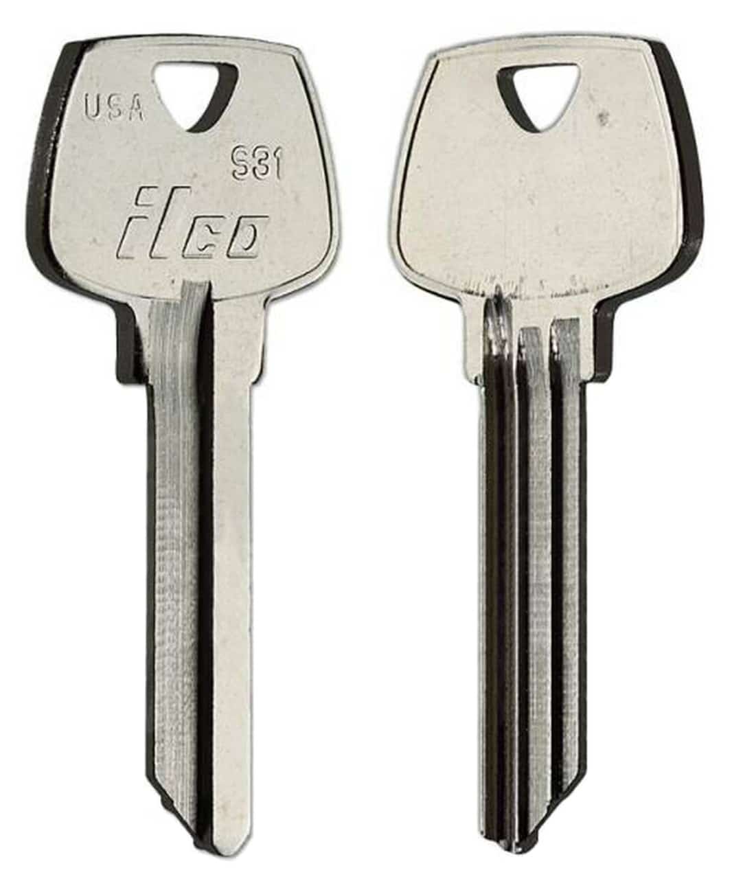 N1007RMA S31 MASTER Key Blanks – 10-Pack – Premium Replacement Keys for High-Security Systems