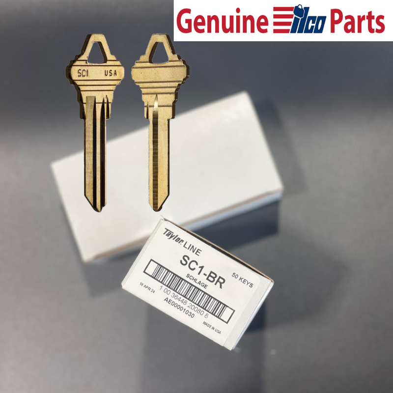 SC1-BR Key Blanks – 50 Pack