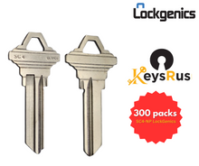 SC4-NP Lockgenics Key Blanks – 6-Pin – 300 Pack – Premium Replacement Keys for Residential & Commercial Locks