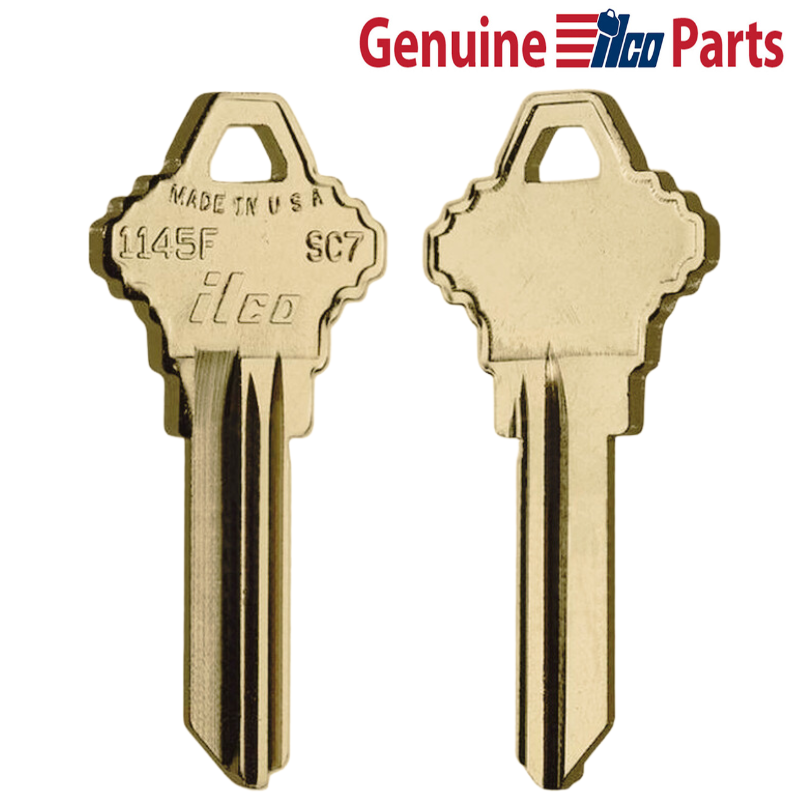 ILCO 1145F / SC7 Key Blanks – 10 Pack