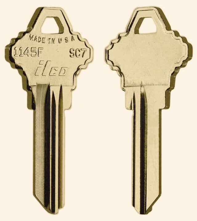 SC7-BR Key Blanks – 50/Pack 5 pin key blank