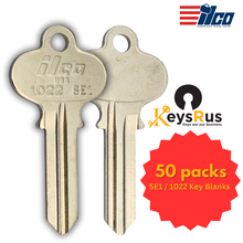 SE1 / 1022 Key Blanks – 10-Pack – Premium Replacement Keys for Locks