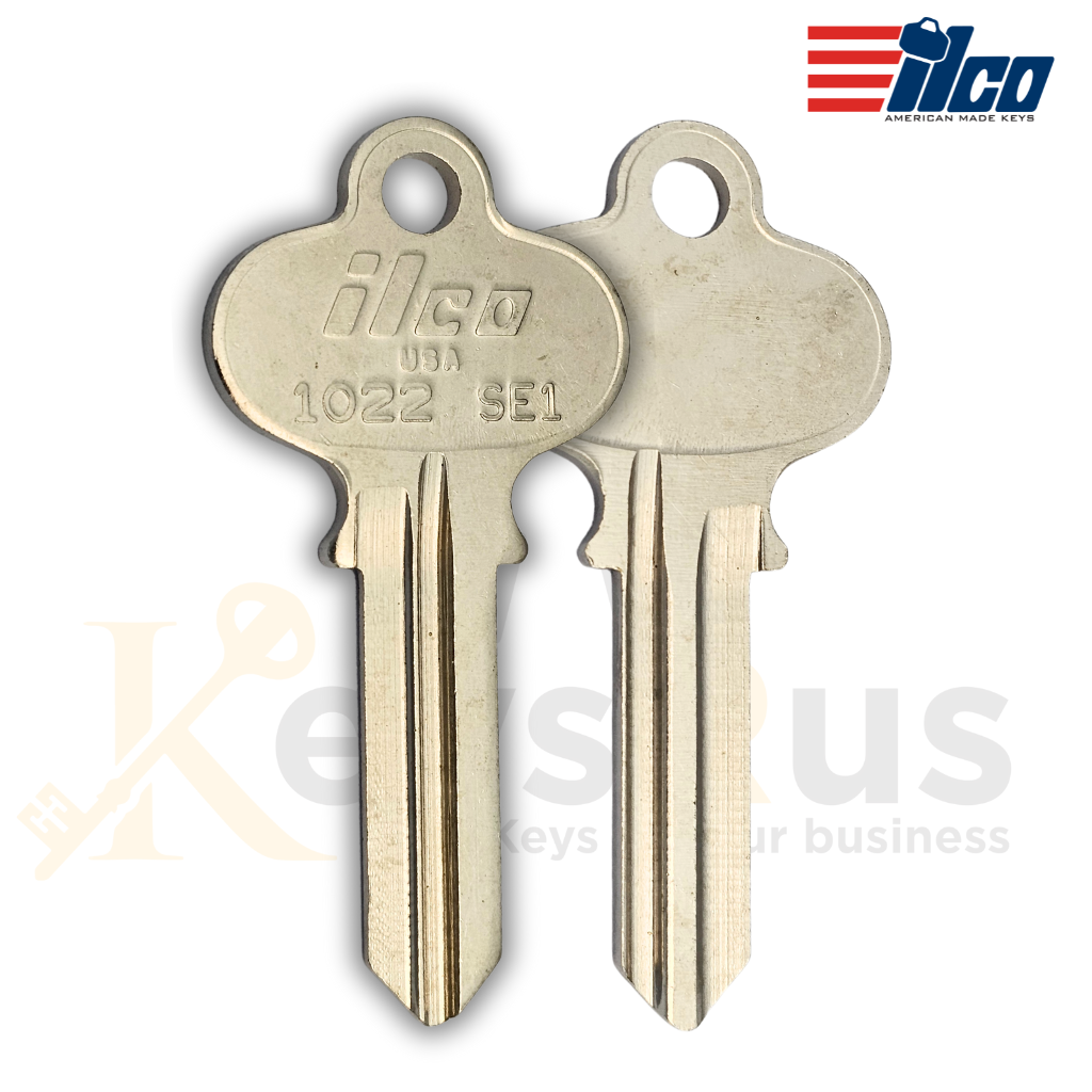 SE1 / 1022 Key Blanks – 10-Pack – Premium Replacement Keys for Locks