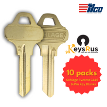Schlage Everest C145 – 6-Pin Key Blanks | High-Security Replacement for Residential &amp; Commercial Locks