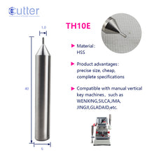 CutterHouse – Carbide Tracers (1.0mm / 1.5mm / 2.0mm / 2.5mm) – Compatible with Xhorse, Silca, Triton, Wenxing & More
