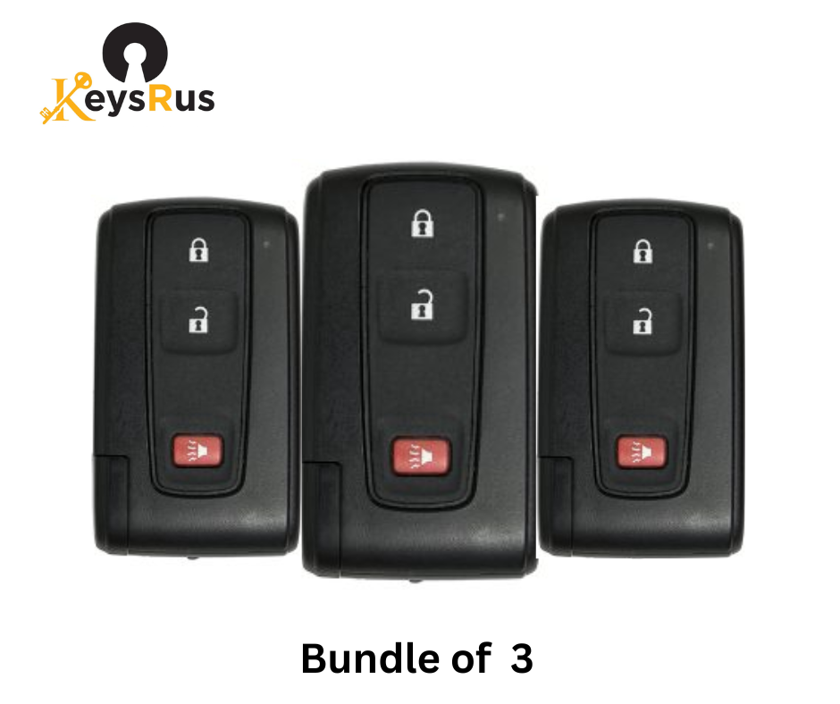 2004–2009 Toyota Prius – 3-Button Smart Key w/ Smart Entry (Aftermarket) Proximity Function