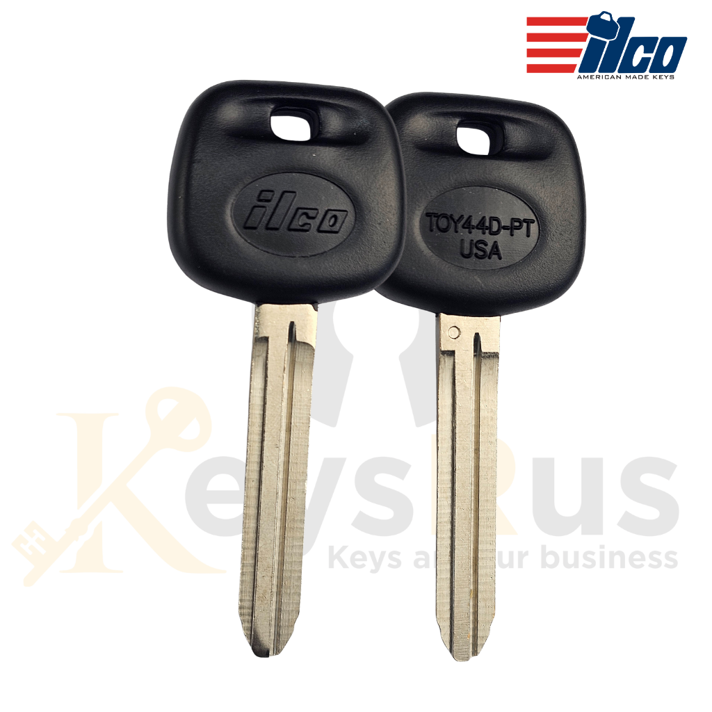 TOY44D-PT Toyota Transponder Key – ILCO | 4D67 Chip | TR47 Test Key | 2003–2013 Toyota & Scion
