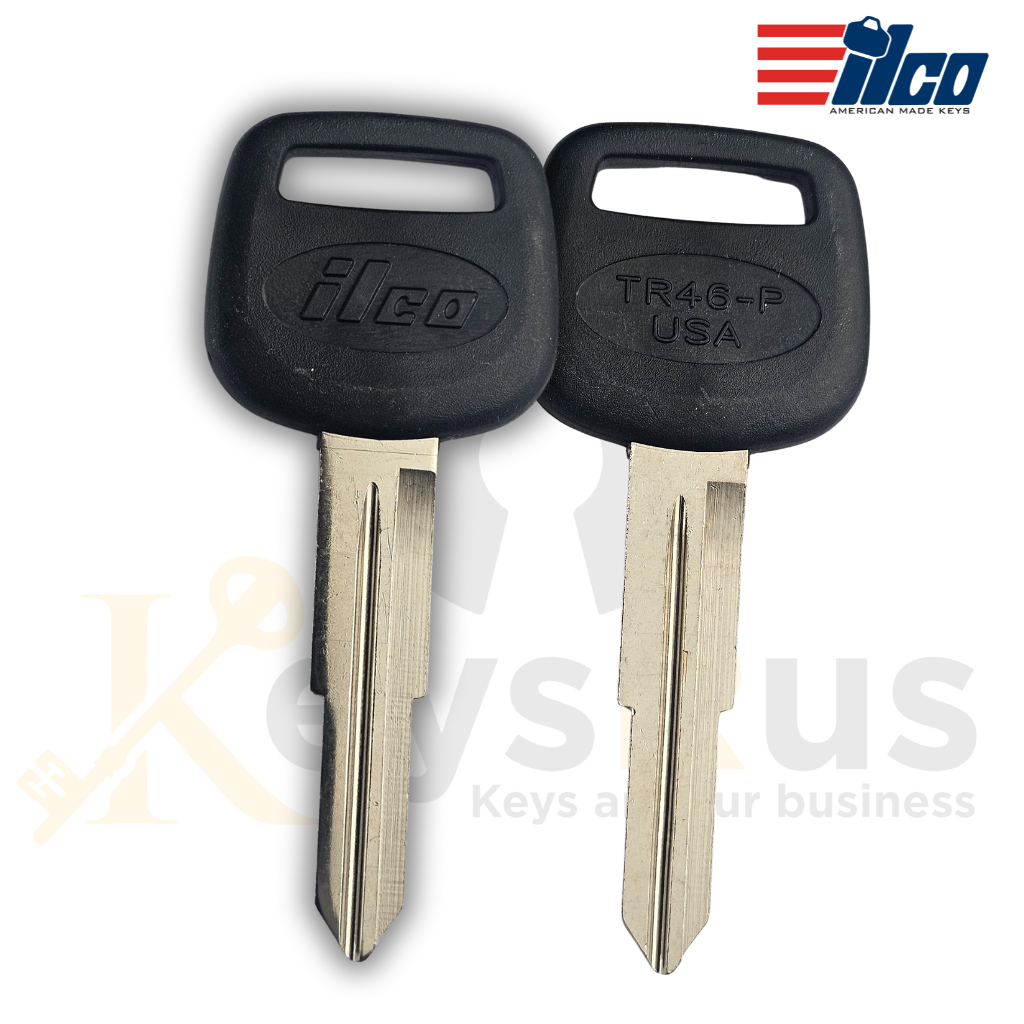 TR46-P / X212-P Key Blanks – 5 Pack | For Toyota | ILCO-Style Plastic Head Keys