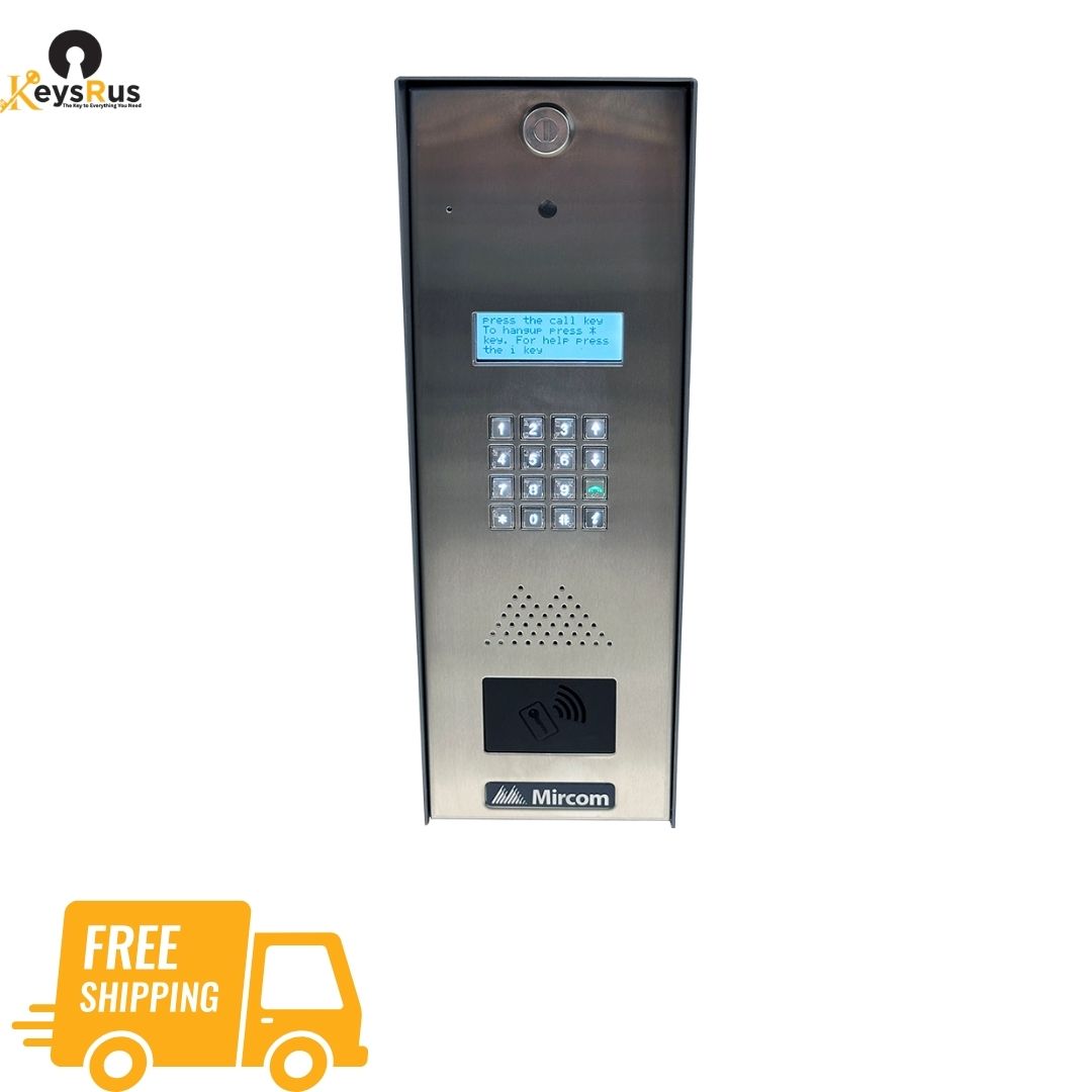 Mircom TX3-2000-4UR-C TX3 Reinforced Slim Line Voice Access System | 1 pc