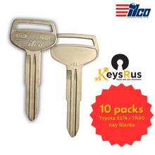Toyota X174 / TR40 Key Blanks 10/PACK