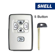 Toyota Estima / Previa 5-Button Smart Key Shell – TOY48 Blade | Compatible with Lonsdor LT20-03 | 2006–2011