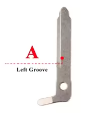 Mazda Emergency Key Blade Uncut Blank Replacement for Mazda 3 CX-30 CX-5 CX-9 Mazda 6 MX-5 Miata Smart Key 2019-2025 A Grove