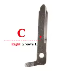 Mazda Emergency Key Blade Uncut Blank Replacement for Mazda 3 CX-30 CX-5 CX-9 Mazda 6 MX-5 Miata Smart Key 2019-2025 C Grove