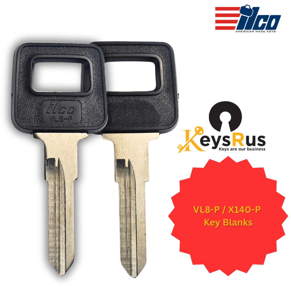 VL8-P / X140-P Volvo key blank ILCO