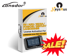 Lonsdor –VW / Audi / Skoda / Porsche / Bentley/ Lamborghini License Activation for K518 Pro FCV Key Programmer