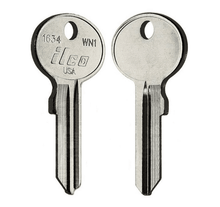 ILCO 1634 / WN1 Key Blanks – 10/Pack