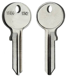 WN2 / 1686 Key Blank – Canada Post & Wind Mailbox Compatible – 10 Pack LockGenics