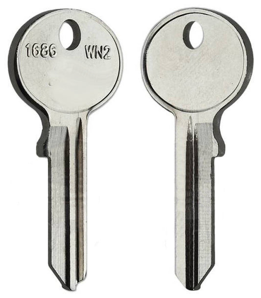 WN2 / 1686 Key Blank – Canada Post & Wind Mailbox Compatible – 10 Pack LockGenics