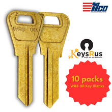 WR3-BR Key Blanks – 10 Pack 1054WB KEY BLANK ILCO
