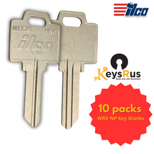 WR6 / N1176 Key Blank – 10-Pack – Durable & Reliable for Locksmiths