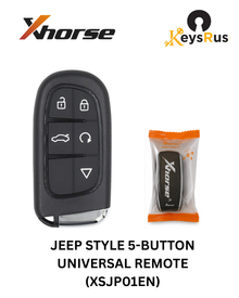Xhorse – Jeep Style / 5-Button Universal Remote / XM38 / XSJP01EN