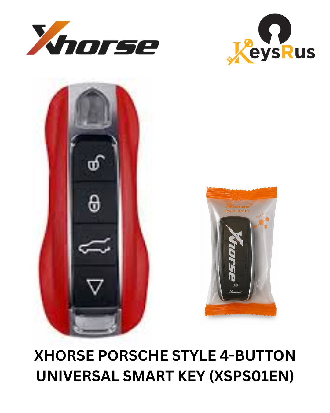 Xhorse – Porsche Style / 4-Button Universal Smart Key / XM38 / XSPS01EN
