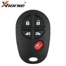 Xhorse XKTO08EN – Toyota Style 5-Button Universal Wired Remote for VVDI Key Tool