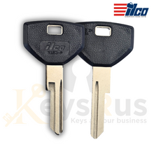 Y153-P CHRYSLER DODGE Plymouth PLASTIC HEAD KEY BLANK ILCO 5/PACK
