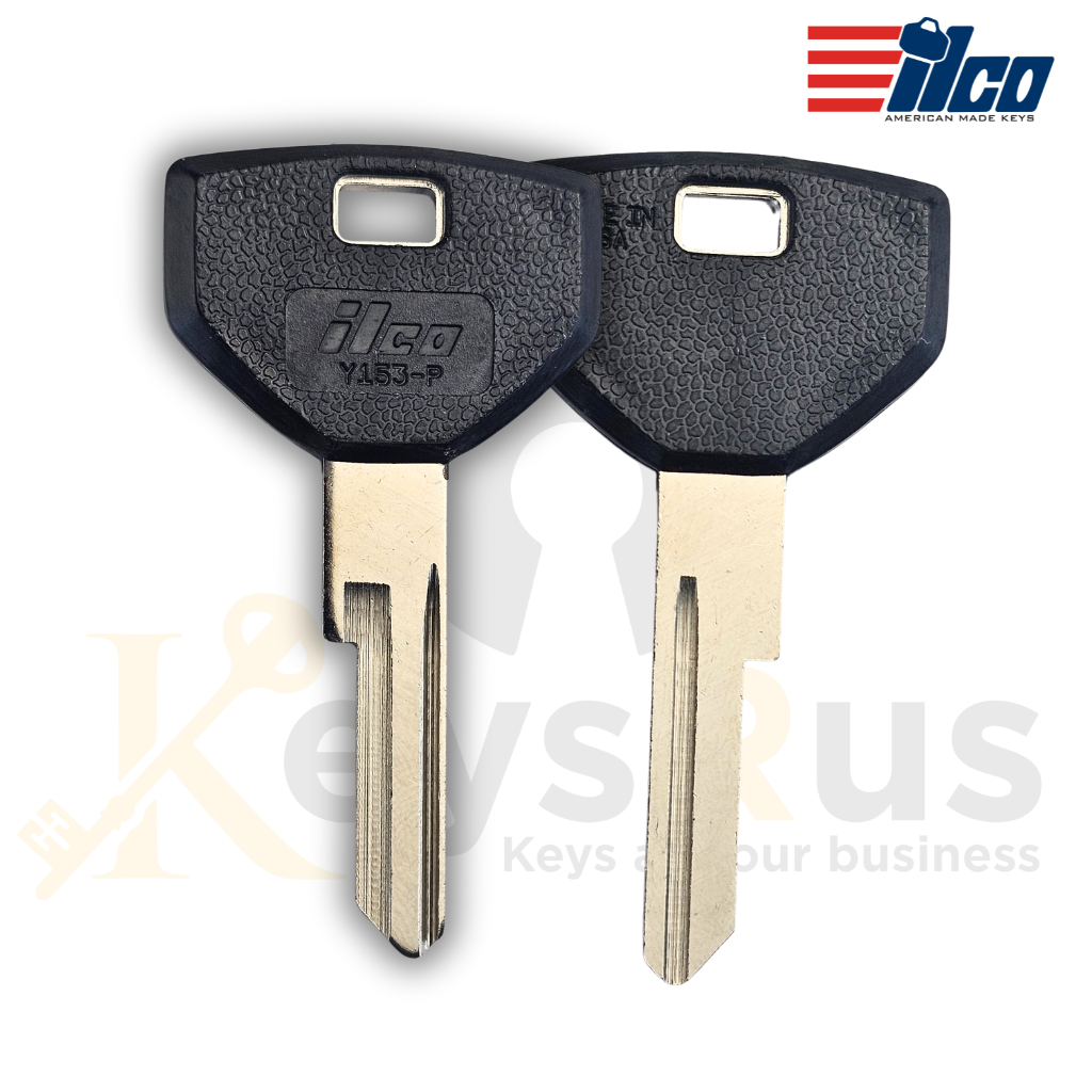 Y153-P CHRYSLER DODGE Plymouth PLASTIC HEAD KEY BLANK ILCO 5/PACK