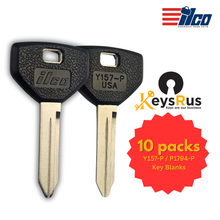 Y157-P / P1794-P Key Blanks – 5 Pack | ILCO-Style Plastic Head Keys for Chrysler, Dodge, Plymouth