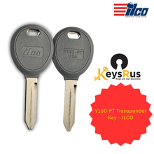 Y160-PT Transponder Key – ILCO – Texas ID 4D64 Chip – Fits 1998–2006 Chrysler Dodge Jeep – Replaces Y160