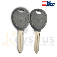 Y160-PT Transponder Key – ILCO – Texas ID 4D64 Chip – Fits 1998–2006 Chrysler Dodge Jeep – Replaces Y160