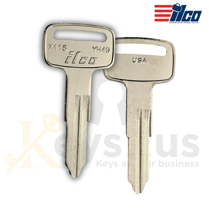 YH49 / X118 Key Blanks – 10 Pack | For Arctic Cat, Can-Am, Polaris, Suzuki, Yamaha, Kawasaki, Bombardier | Powersport Vehicles