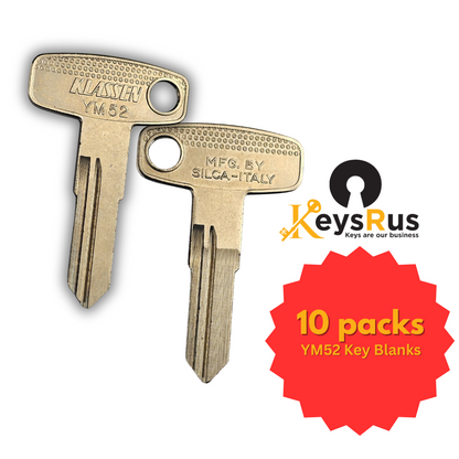 YM52 Key Blanks | 10 pack