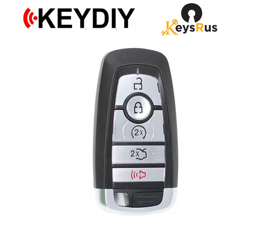 KEYDIY ZB21-5 Universal Smart Proximity Key Remote | 5-Button Ford Style
