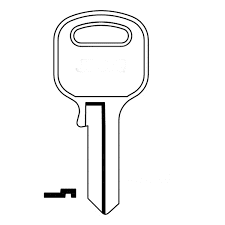 AB13 ABUS Key Blank, 10 pack, ILCO Key Blanks for ABUS Padlocks