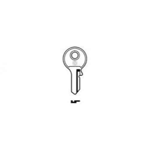 AB15 Key Blank - Premium Replacement Key Blank for Padlocks | 10/Pack - ILCO
