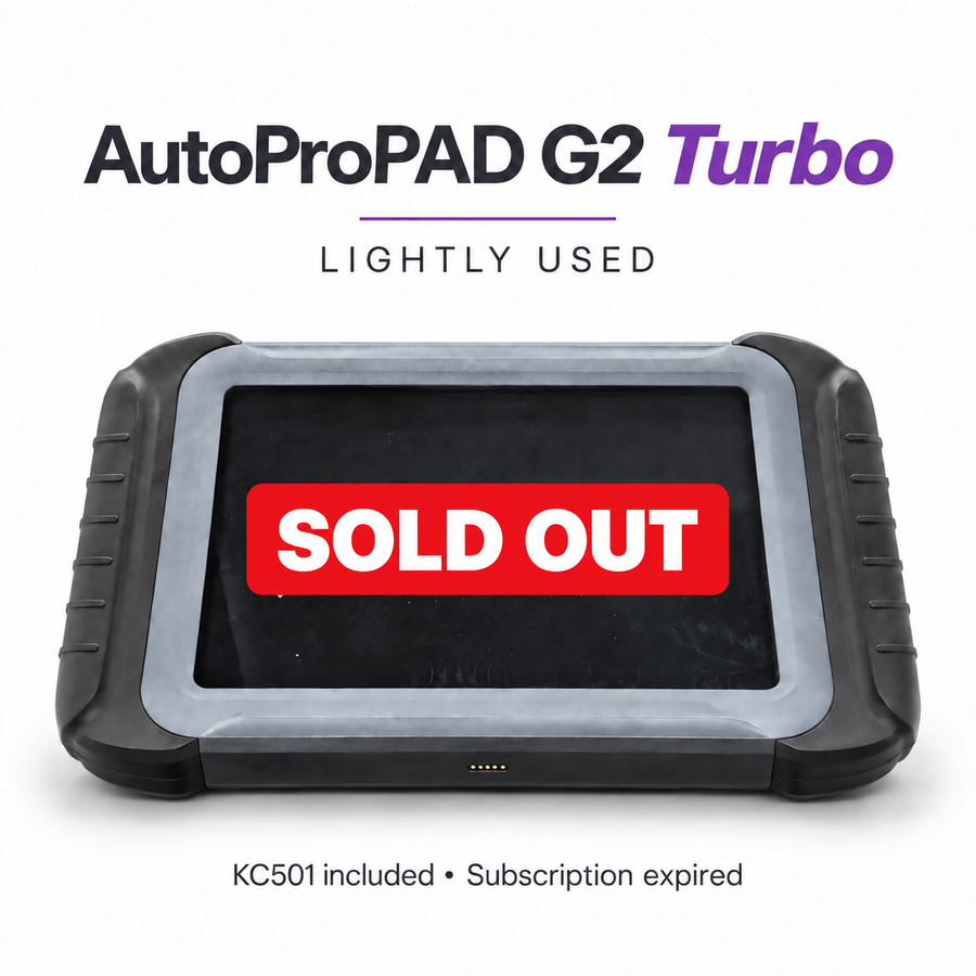 SOLD OUT — Used AutoProPAD G2 Turbo with KC501 included, subscription expired
