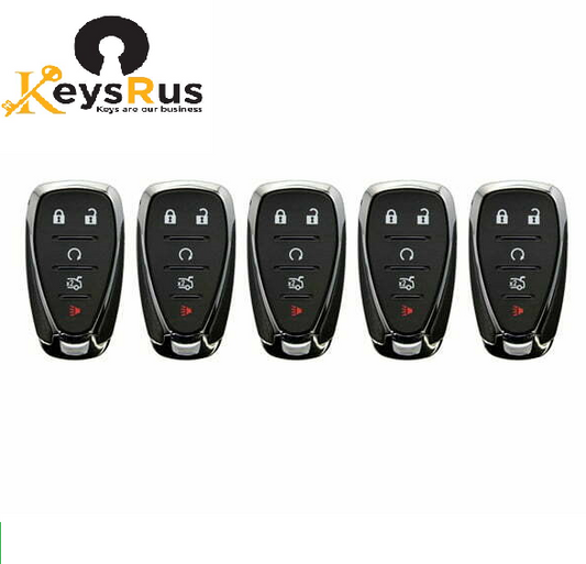 2016–2022 Chevrolet / 5-Button Smart Key / FCC ID: HYQ4EA / PN: 13590048 (Aftermarket) 5 Pack