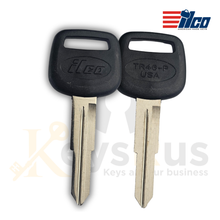 TR46-P / X212-P Key Blanks, 5 Pack, For Toyota, ILCO-Style Plastic Head Keys