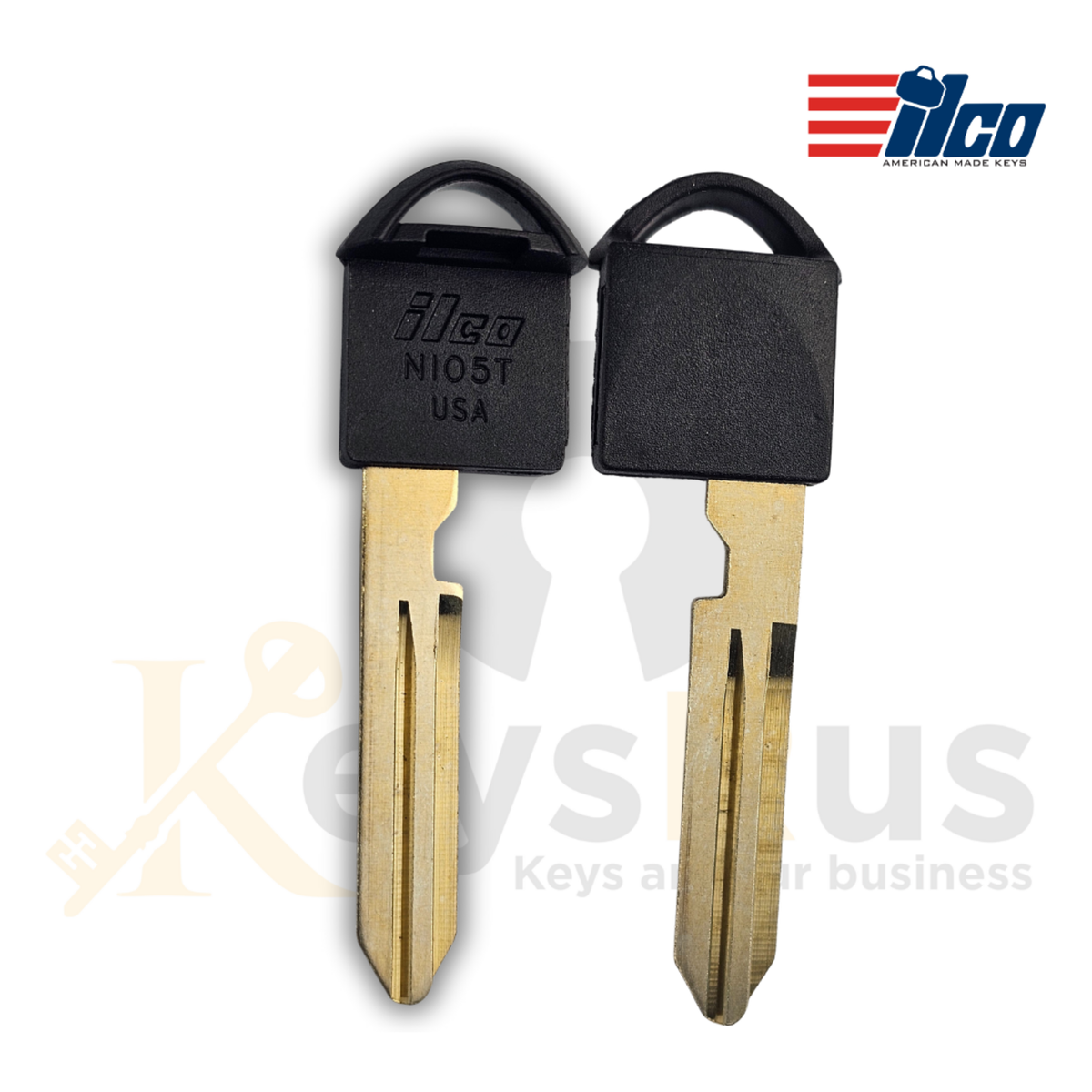 Nissan / Infiniti NI05T Emergency Key with Chip, ILCO, Replacement Key