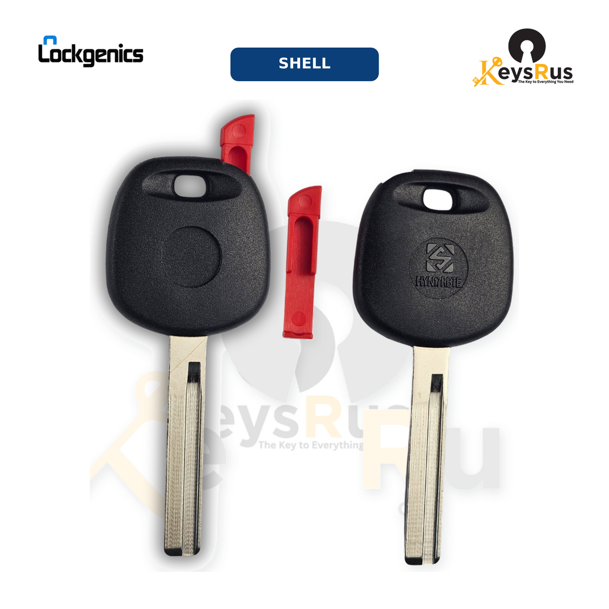 ILCO Look-Alike™ Hyundai Transponder Key Shell, HYN17BTE-GTS (HY18-GTS)