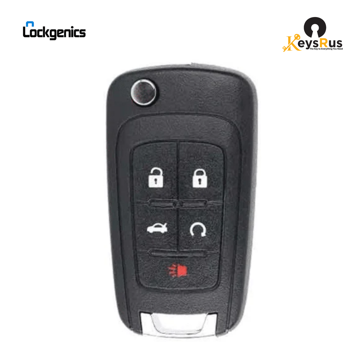 2010-2020 GM / 5-Button Flip Key / FCC ID: OHT01060512 (Aftermarket)