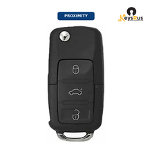 2004-2008 Volkswagen Touareg / 4-Button Flip Key w/ Smart Access / FCC ID: KR55WK45032 (Aftermarket)