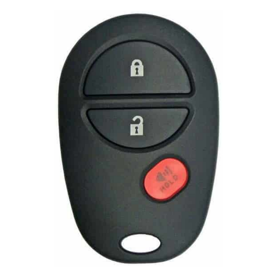 2004-2018 Toyota / 3-Button Keyless Entry Remote / PN: 89742-AE010 / FCC ID: GQ43VT20T (Aftermarket)