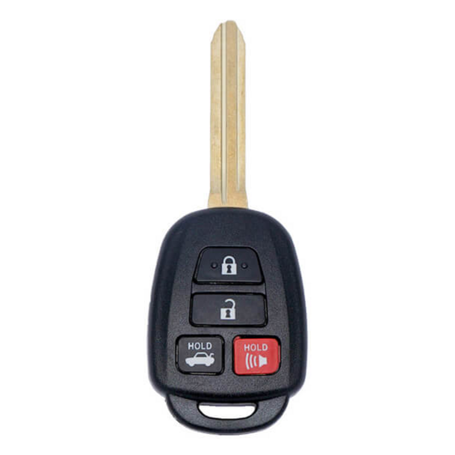 2013-2021 Toyota RAV4 Highlander / 4-Button Remote Head Key / GQ4-52T (H Chip) (Aftermarket)